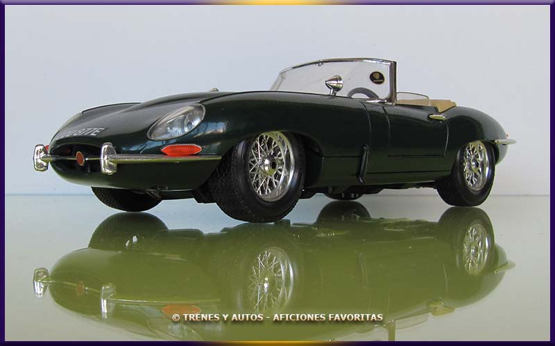 Jaguar E Cabriolet - Bburago 1/18