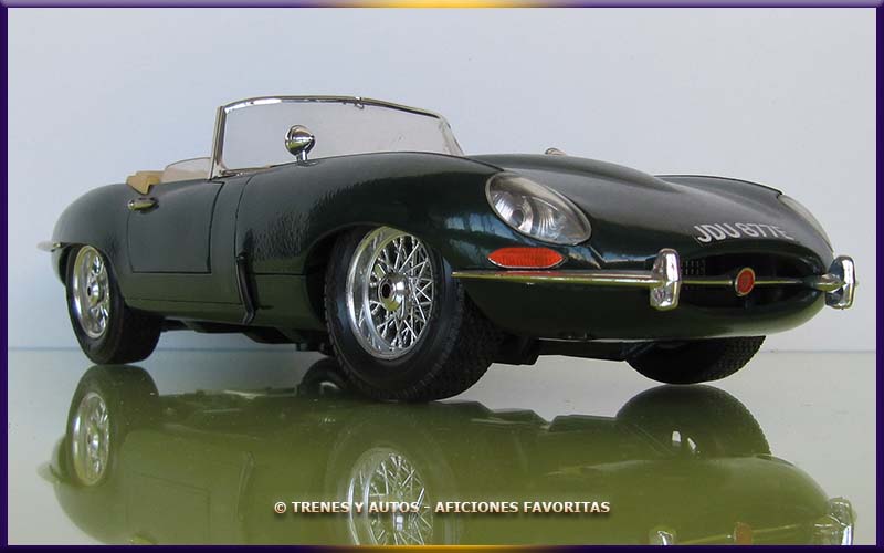 Jaguar E Cabriolet - Bburago 1/18