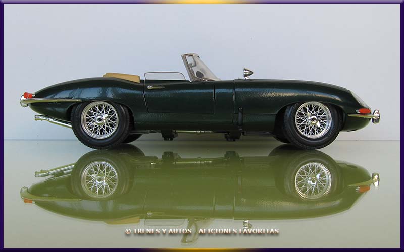 Jaguar E Cabriolet - Bburago 1/18