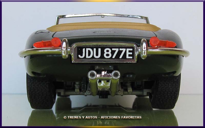 Jaguar E Cabriolet - Bburago 1/18