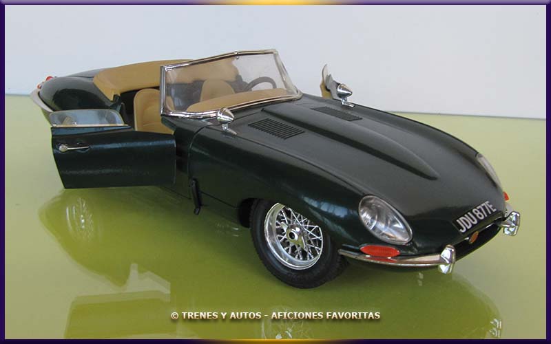 Jaguar E Cabriolet - Bburago 1/18
