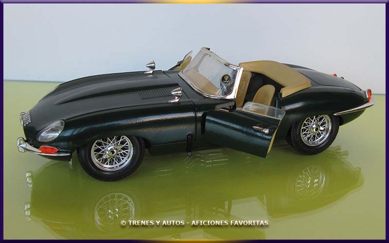 Jaguar E Cabriolet - Bburago 1/18