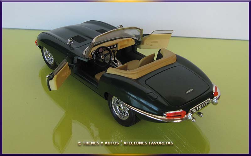 Jaguar E Cabriolet - Bburago 1/18