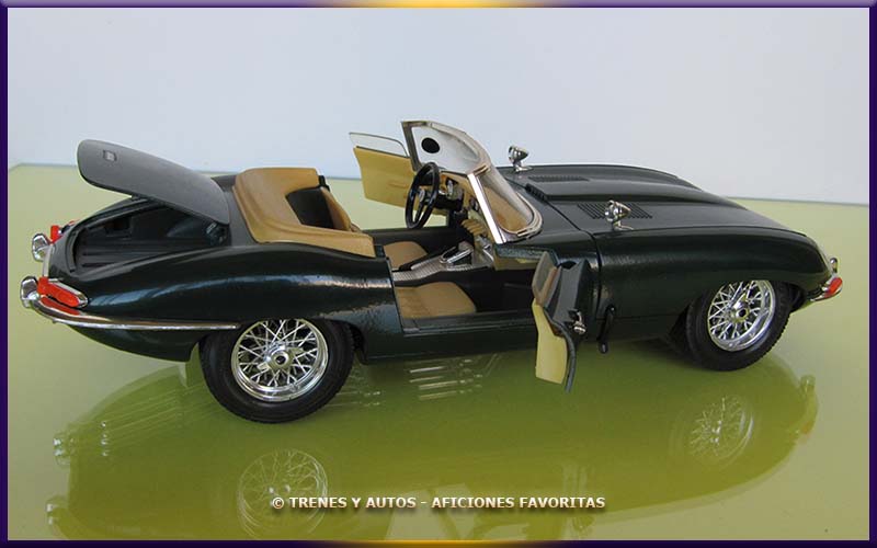 Jaguar E Cabriolet - Bburago 1/18