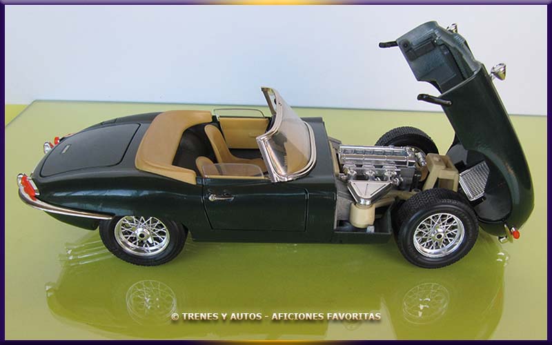 Jaguar E Cabriolet - Bburago 1/18