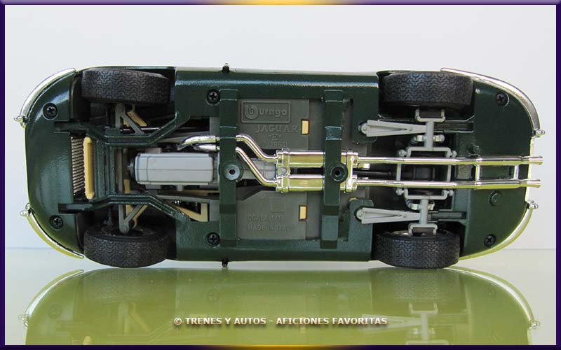 Jaguar E Cabriolet - Bburago 1/18