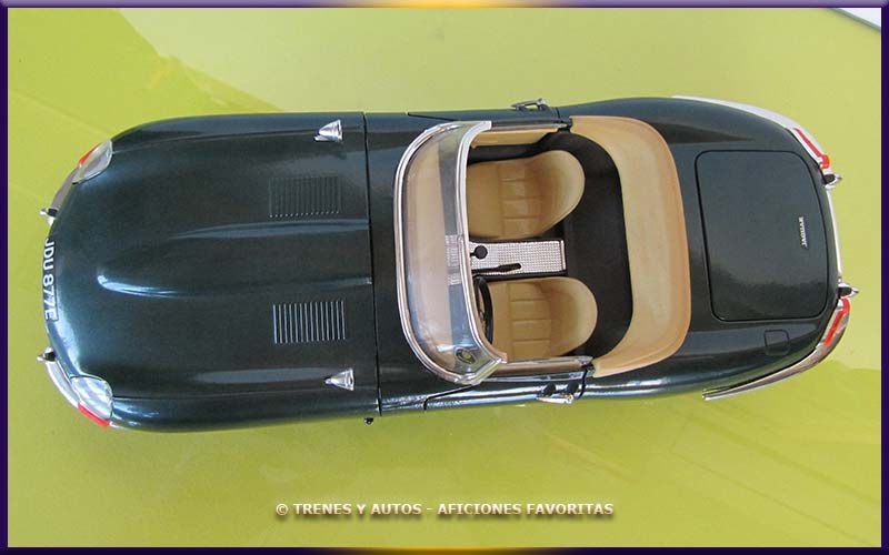 Jaguar E Cabriolet - Bburago 1/18