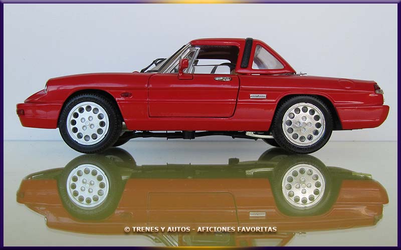Alfa Romeo Spider - Jouef Evolution 1/18