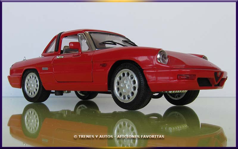 Alfa Romeo Spider - Jouef Evolution 1/18