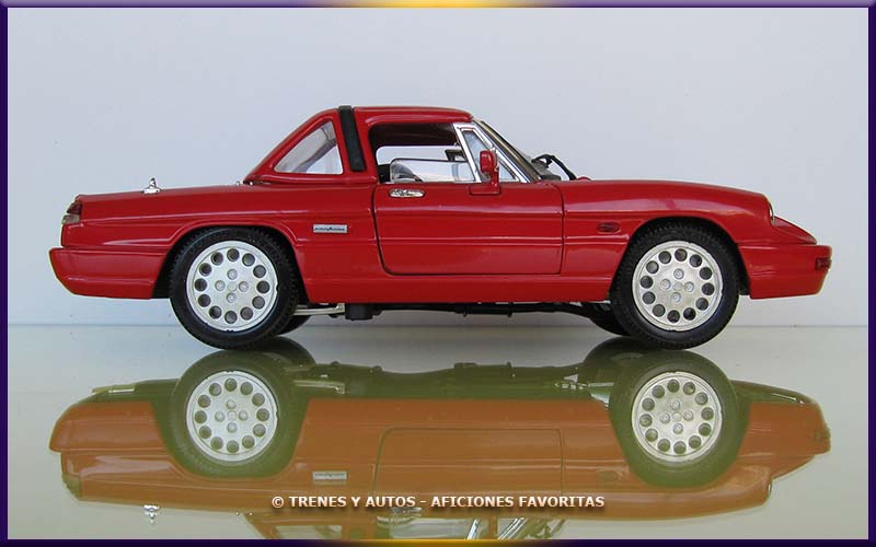 Alfa Romeo Spider - Jouef Evolution 1/18