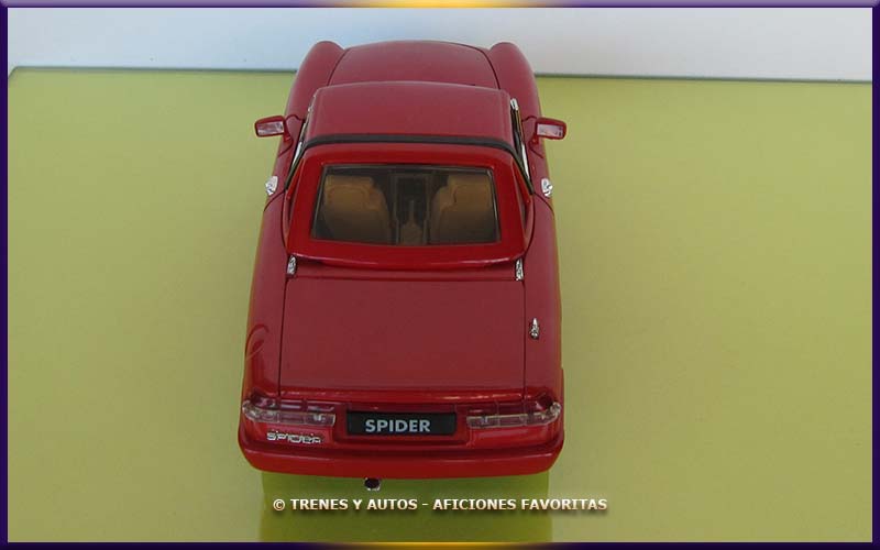 Alfa Romeo Spider - Jouef Evolution 1/18
