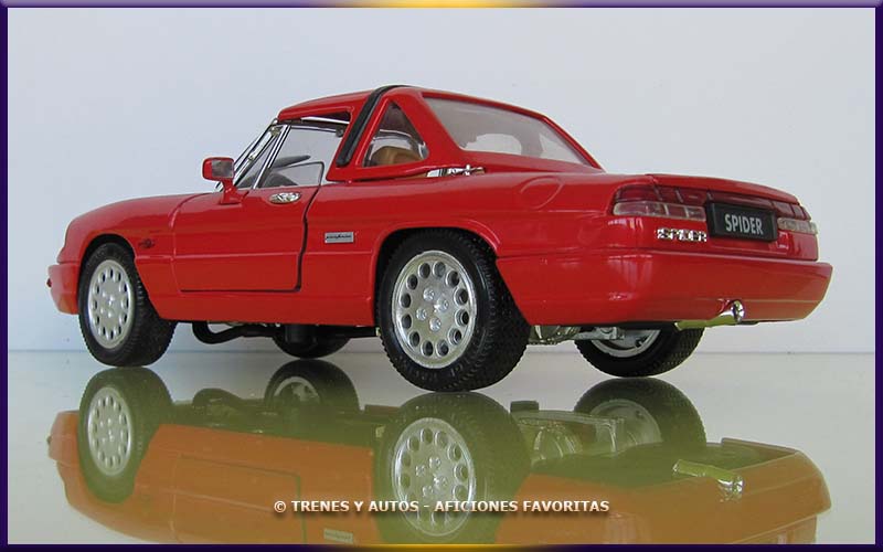 Alfa Romeo Spider - Jouef Evolution 1/18