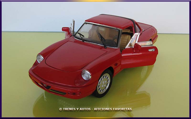 Alfa Romeo Spider - Jouef Evolution 1/18