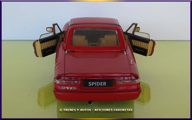 Alfa Romeo Spider - Jouef Evolution 1/18