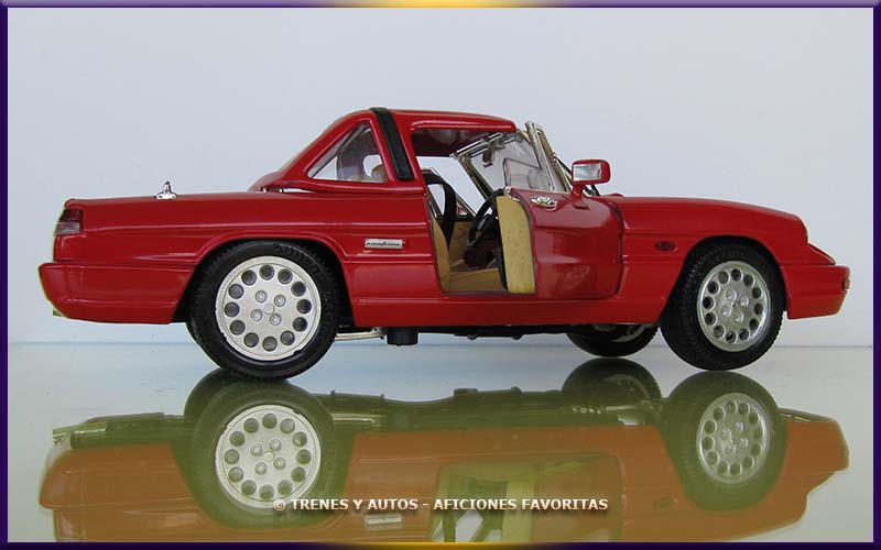 Alfa Romeo Spider - Jouef Evolution 1/18