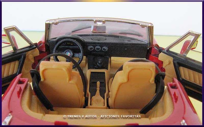 Alfa Romeo Spider - Jouef Evolution 1/18