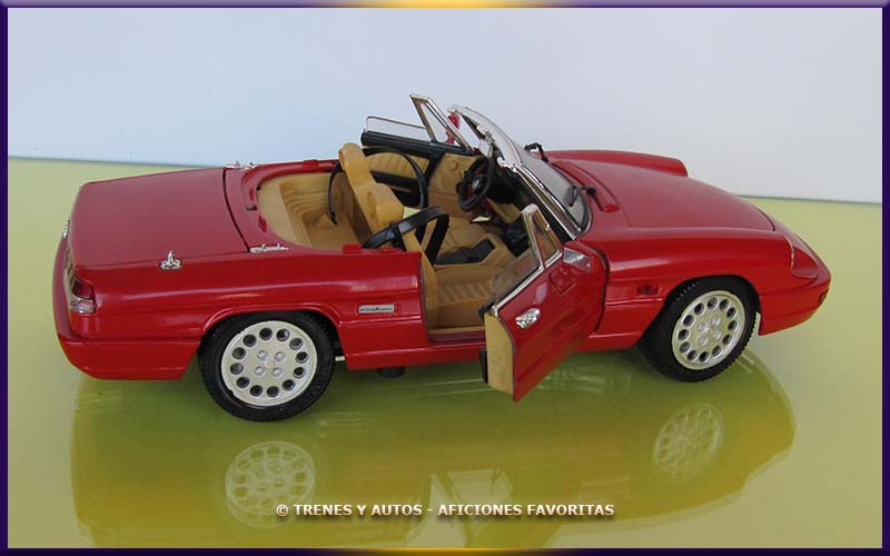 Alfa Romeo Spider - Jouef Evolution 1/18