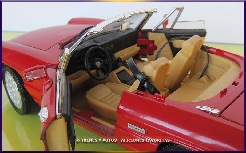 Alfa Romeo Spider - Jouef Evolution 1/18