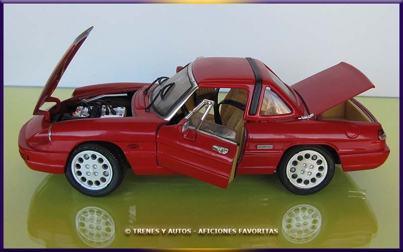 Alfa Romeo Spider - Jouef Evolution 1/18