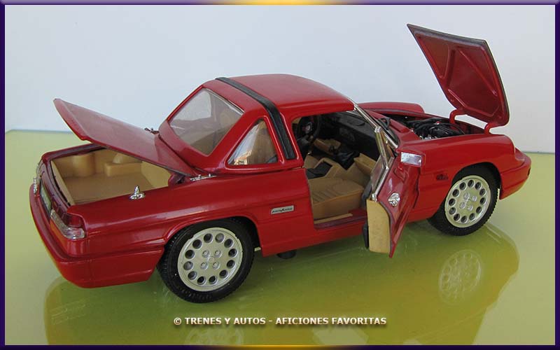 Alfa Romeo Spider - Jouef Evolution 1/18