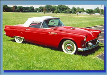 Ford Thunderbird Convertible - Año 1955 Ford Thunderbird Convertible - Año 1955