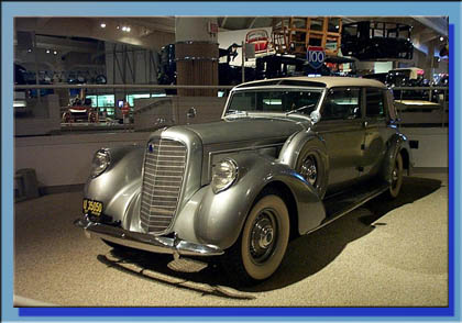 Lincoln K Touring Cabriolet - Año 1937 Lincoln K Touring Cabriolet - Año 1937