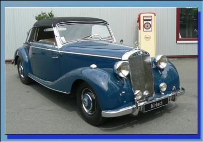 Mercedes Benz 170 S Cabriolet - Año 1950 Mercedes Benz 170 S Cabriolet - Año 1950