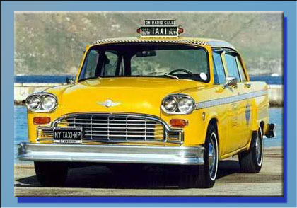 Cheker Cab New York - Año 1981 Cheker Cab New York - Año 1981