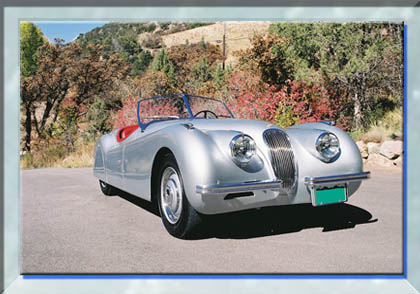 Jaguar XK 120 Roadster - Año 1950 Jaguar XK 120 Roadster - Año 1950