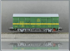 Vagón cerrado J2 Tren taller Oviedo - Renfe