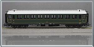 Coche pasajeros verderón Serie 360-576 CW278 - MZA