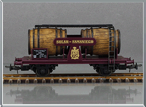 Vagón cuba Serie PR Solar de Samaniego - Renfe