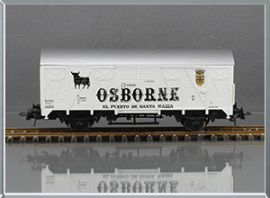 Vagón cerrado Tipo Gs Osborne - Renfe