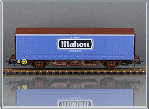 Vagón cerrado Tipo Hins Mahou - Renfe