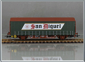 Vagón cerrado Tipo Hins San Miguel - Renfe
