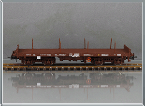Vagón plataforma telero Tipo Rmms - Renfe