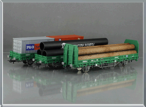 Vagones plataforma tipo Ks-Kbs - Renfe