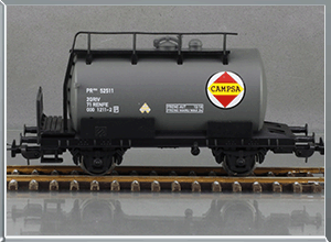 Vagón cisterna Tipo PR Campsa - Renfe