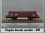 Vagón borde medio - DR