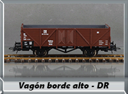 Vagón borde alto - DR