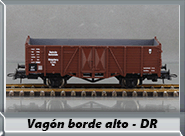 Vagón borde alto - DR