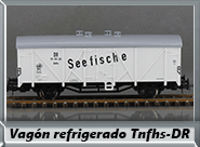 Vagón cerrado refrigerado Tipo Tnfhs - DR