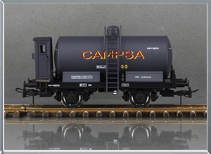 Vagón cisterna unificada garita CAMPSA - Renfe