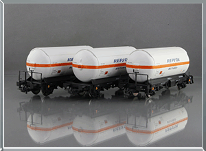 Vagones cisterna gases licuados Zgkk - Repsol-Butano - Renfe