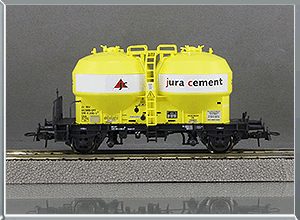 Vagón silo Tipo Ucs Jura Cement - SBB