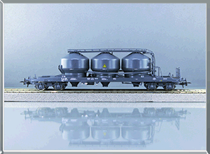 Vagón silo Tipo Uacs - ÖBB