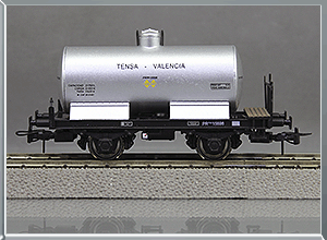 Vagón cisterna unificada PR Tensa-Valencia - Renfe
