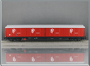 Furgón serie DDJP 2045 Paquexprés - Renfe 