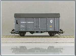 Vagón frigorífico Tipo PN 1700 - Renfe