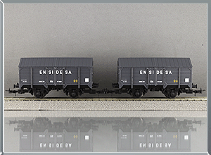 Set 2 vagones Tipo PX Ensidesa - RN